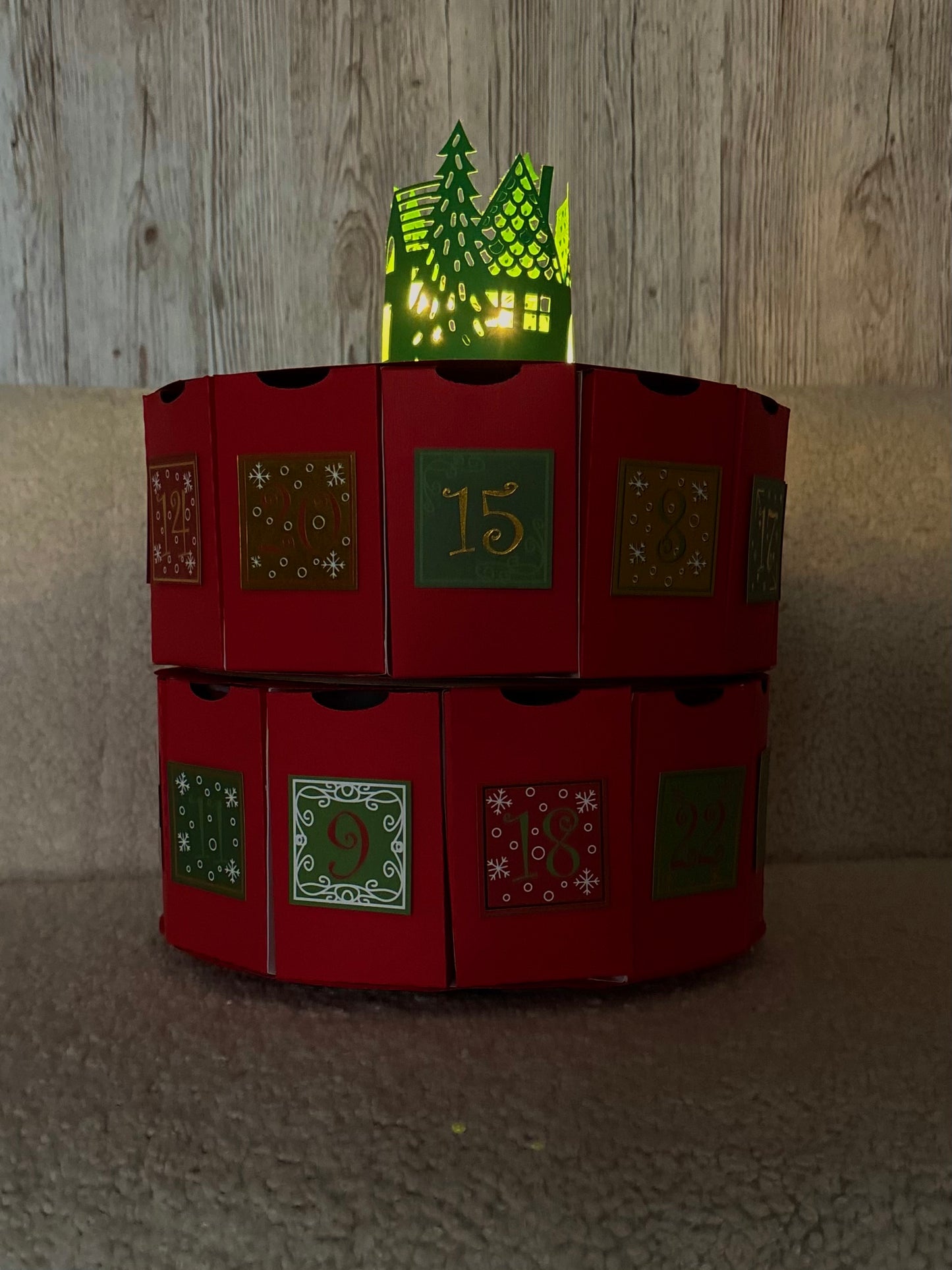 Calendario dell’Avvento Magico da riempire