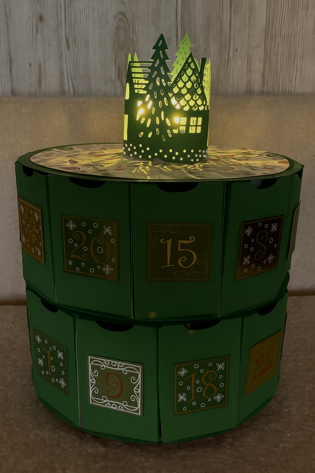 Calendario dell’Avvento Magico da riempire