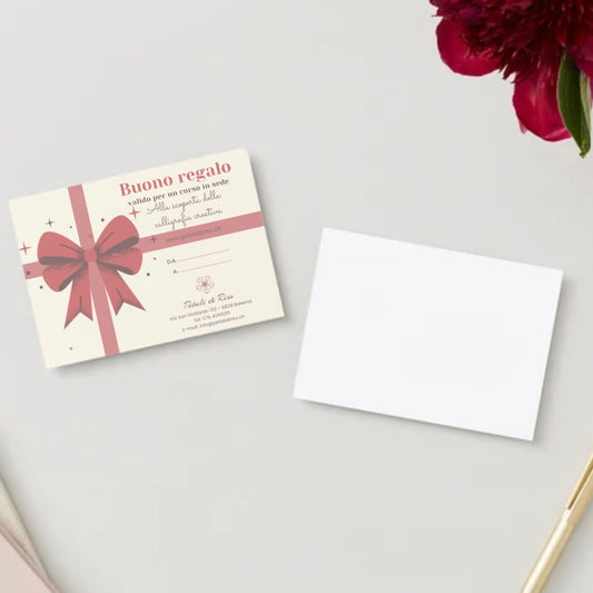 Buono regalo Corso di Calligrafia creativa in sede