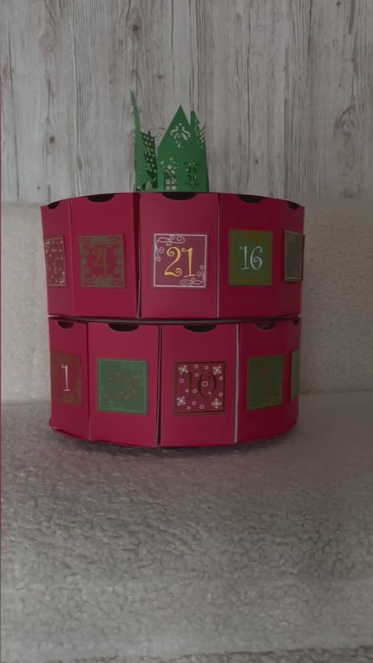 Calendario dell’Avvento Magico da riempire